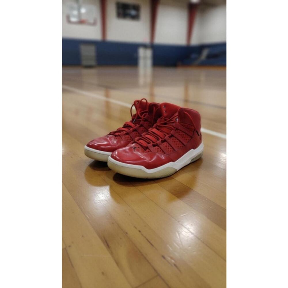 Jordan Prime Fly 2 Men's High Top Basketball Sneakers Red White Size 12